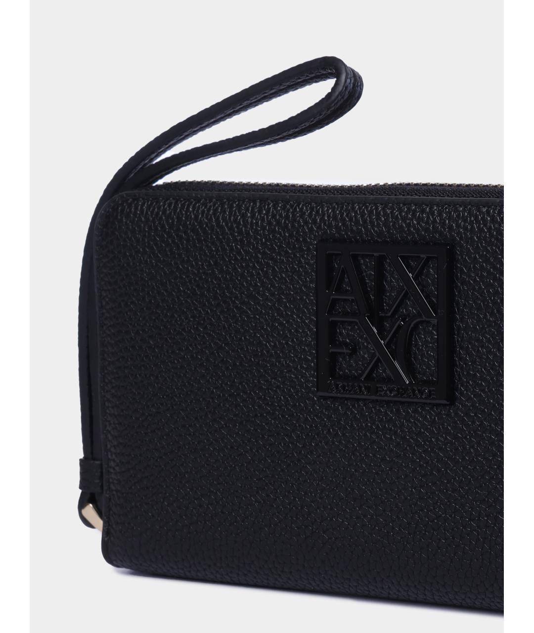 ARMANI EXCHANGE Черный кошелек, фото 3