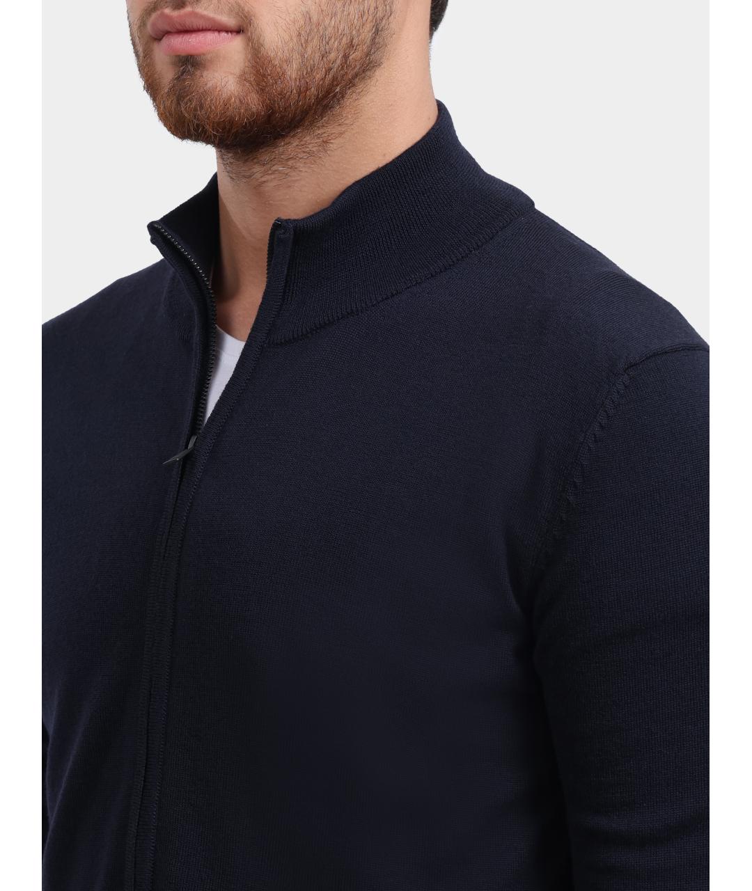 HUGO BOSS Темно-синий кардиган, фото 3