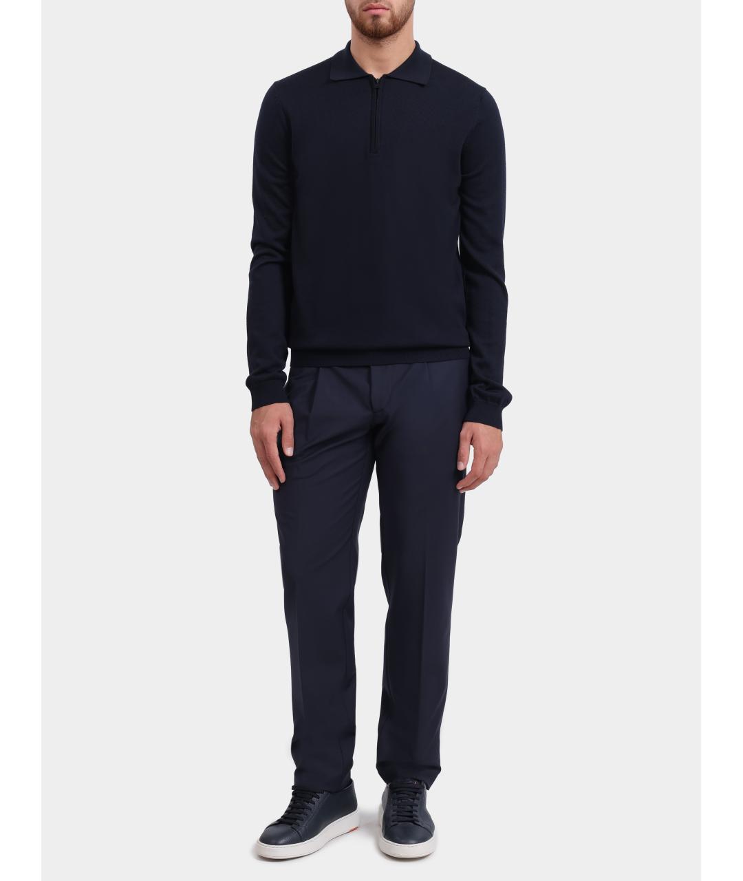 HUGO BOSS Темно-синий джемпер / свитер, фото 2