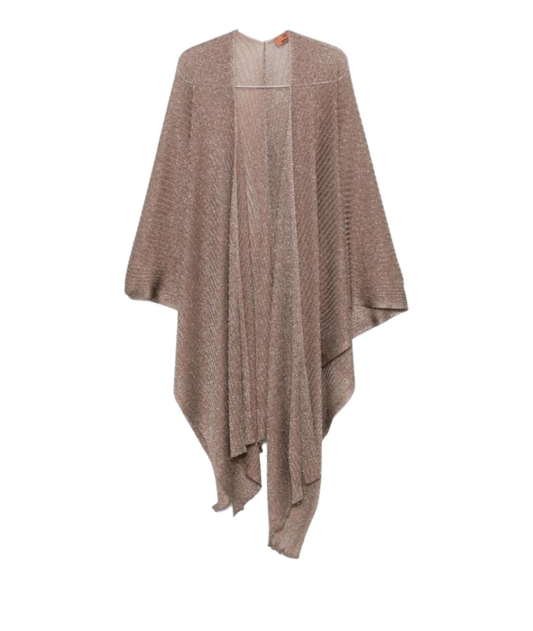 MISSONI Коричневый шарф, фото 1
