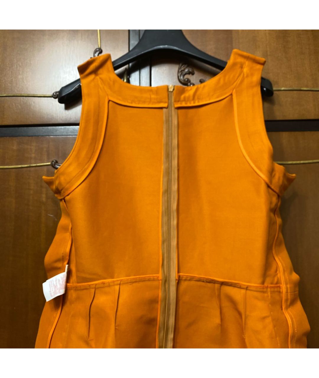 MARNI Оранжевое хлопковое платье, фото 3