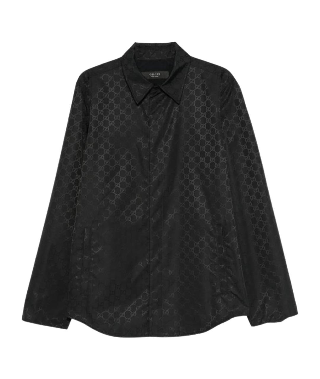 GUCCI Черная полиамидовая куртка, фото 1