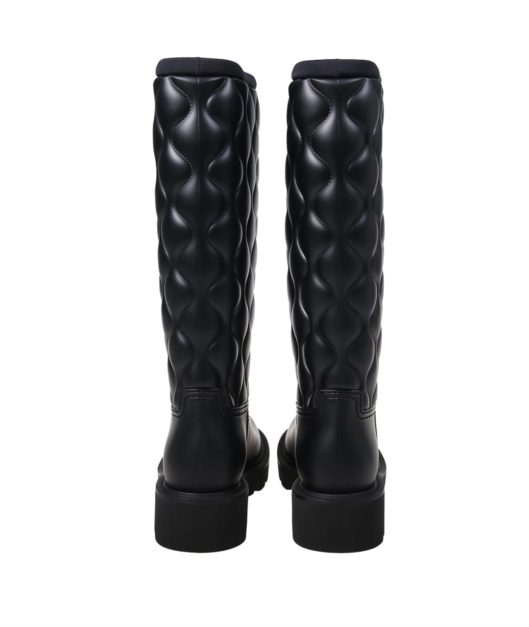 MONCLER Черные резиновые сапоги, фото 3