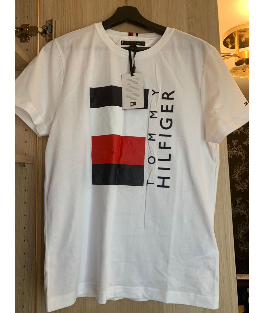 HILFIGER COLLECTION Белая хлопковая футболка, фото 4