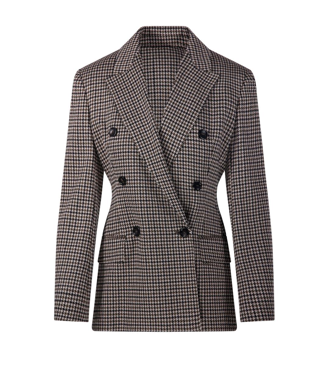 MAX MARA Мульти вискозный жакет/пиджак, фото 4