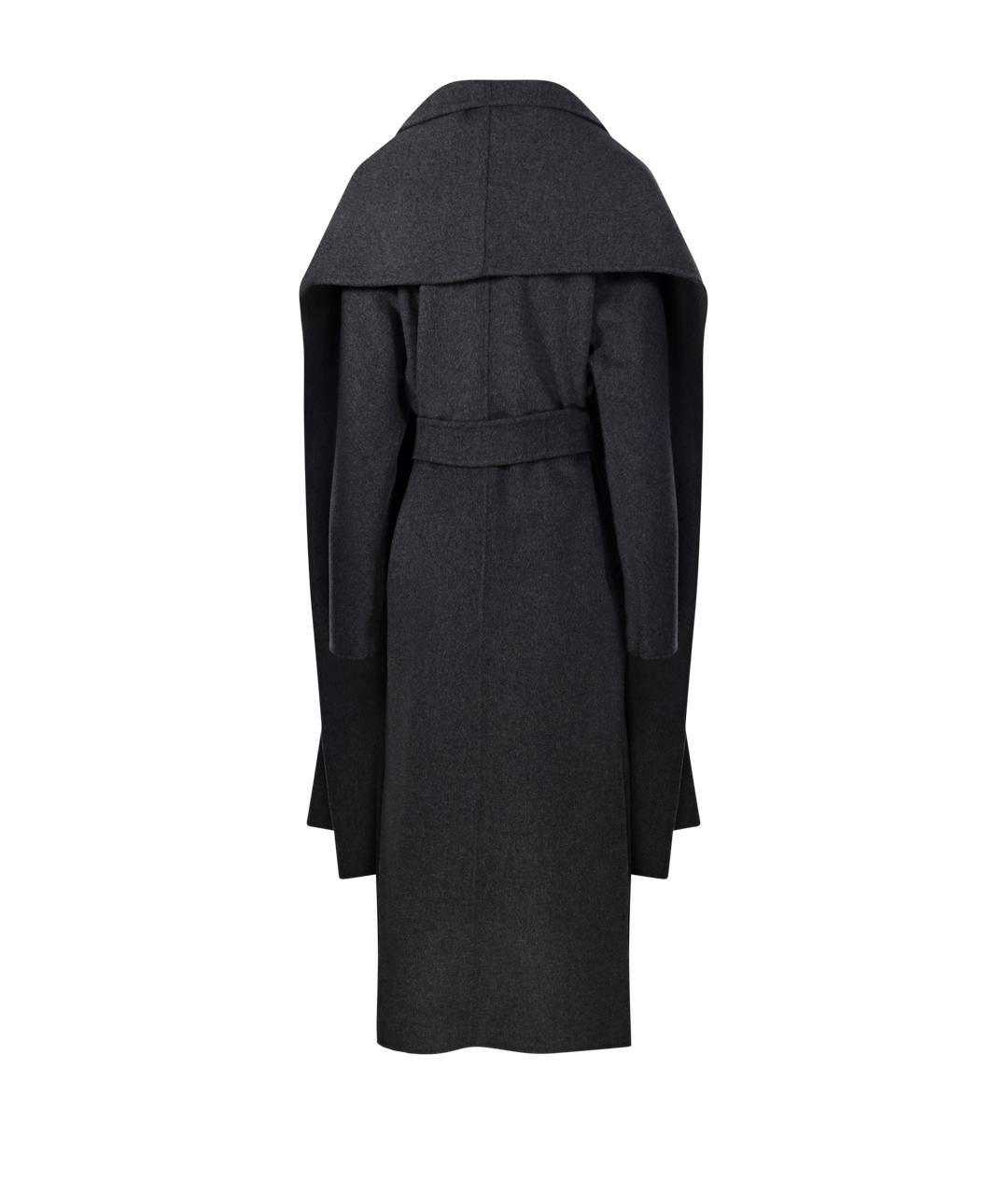 'S MAX MARA Серое шерстяное пальто, фото 3