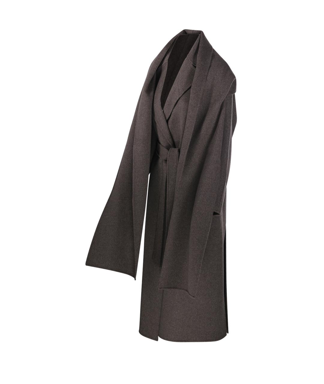 'S MAX MARA Коричневое шерстяное пальто, фото 2