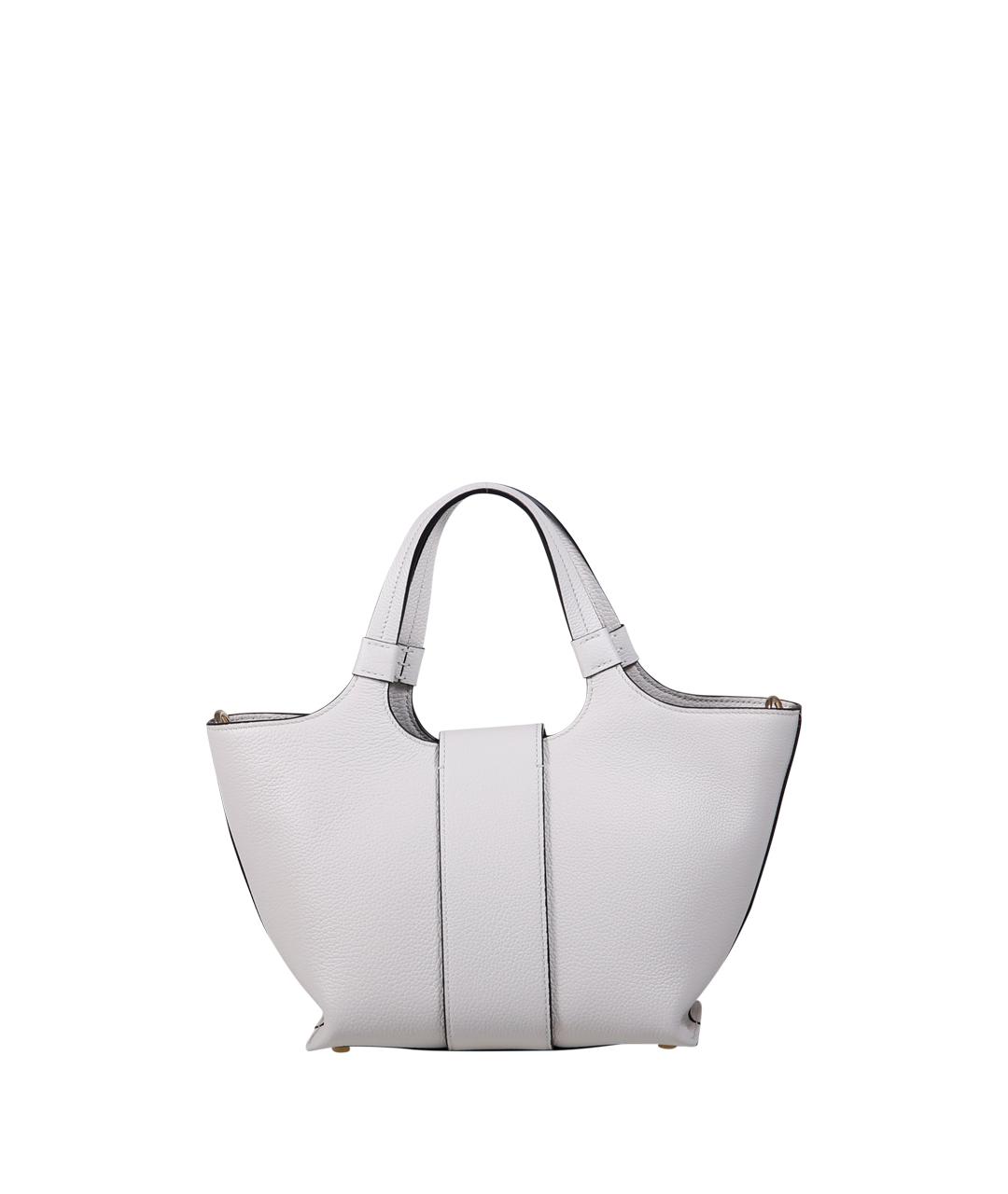 ROGER VIVIER Серая кожаная сумка тоут, фото 3