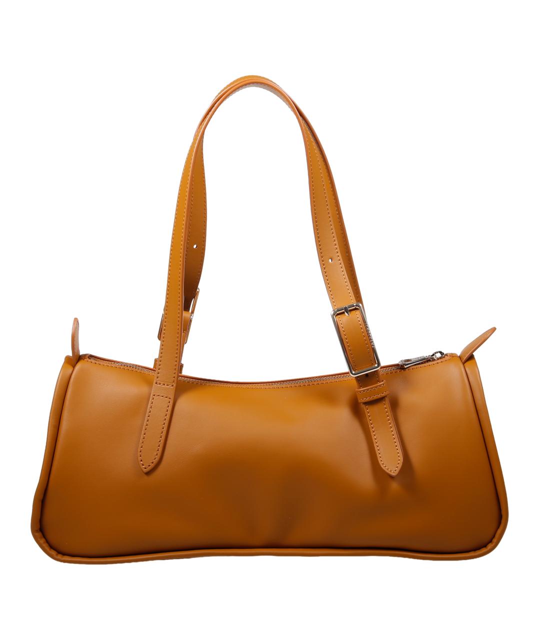 LONGCHAMP Коричневая кожаная сумка через плечо, фото 2
