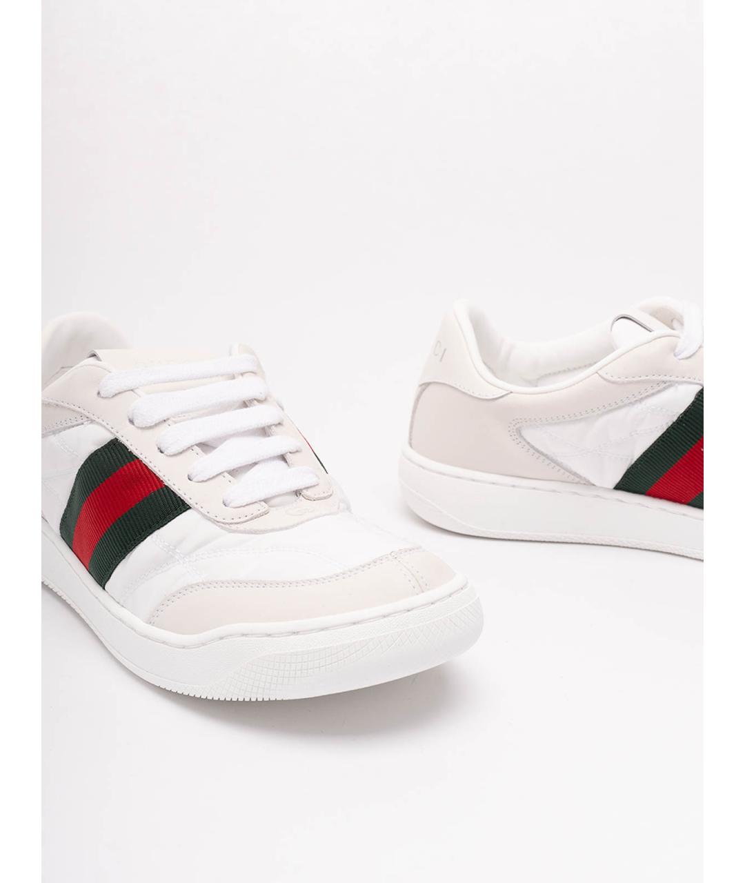 GUCCI Белые кроссовки, фото 5