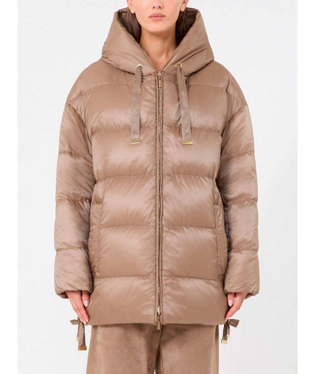 MAX MARA Бежевая шерстяная куртка, фото 3
