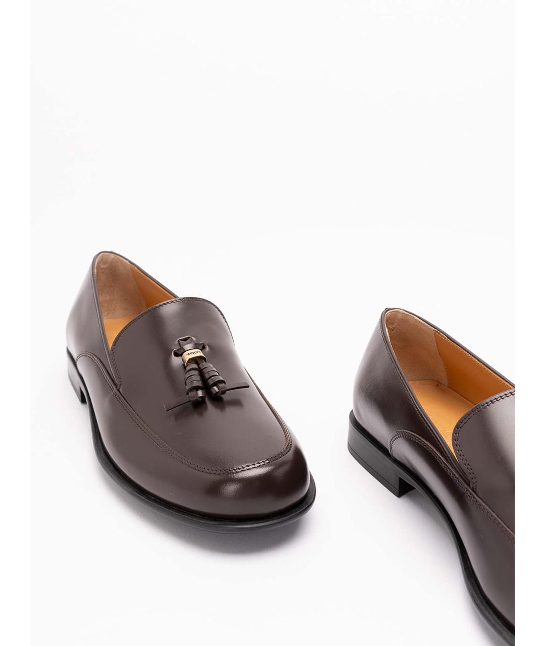 TOD'S Кожаные лоферы, фото 5