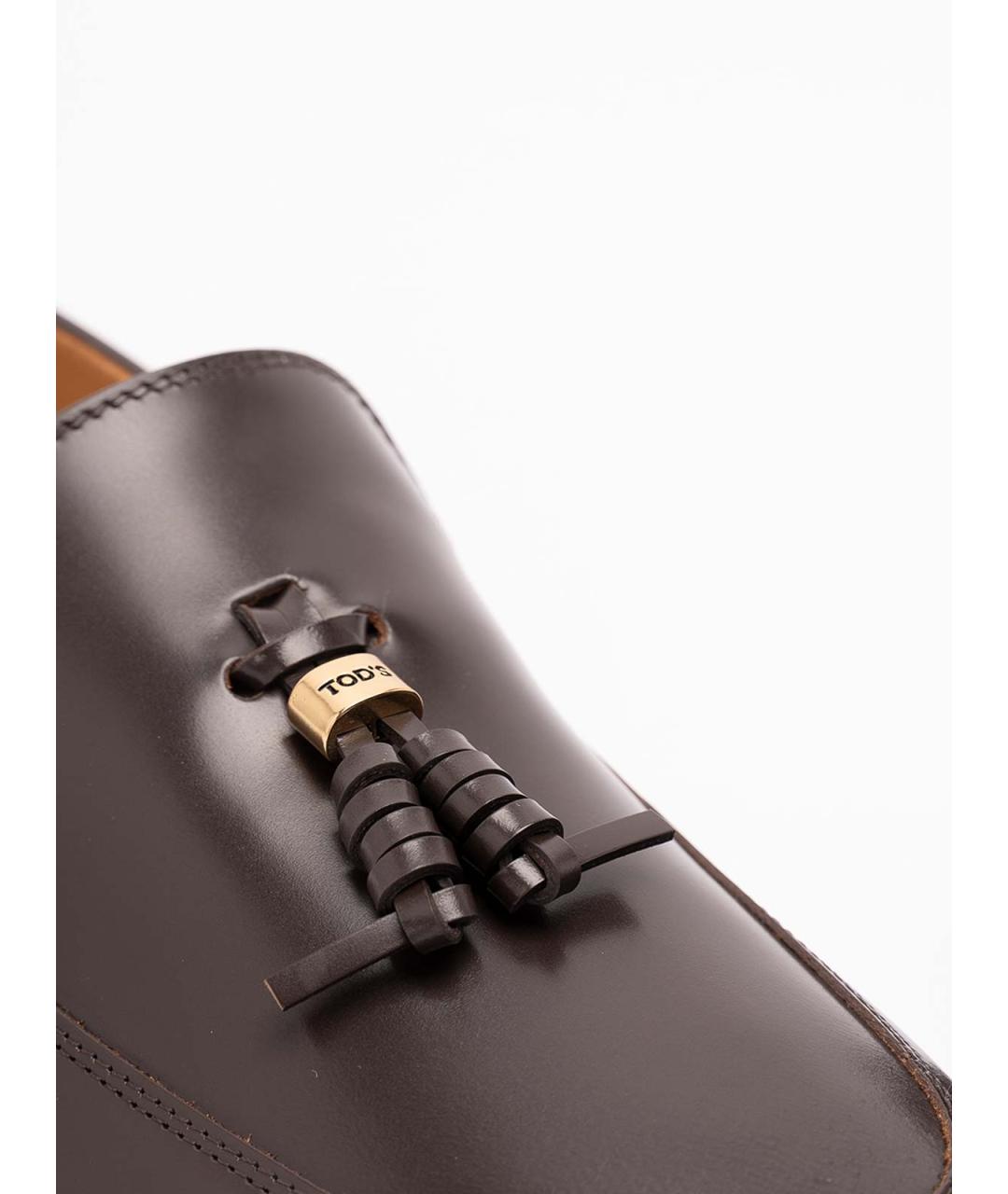 TOD'S Кожаные лоферы, фото 6