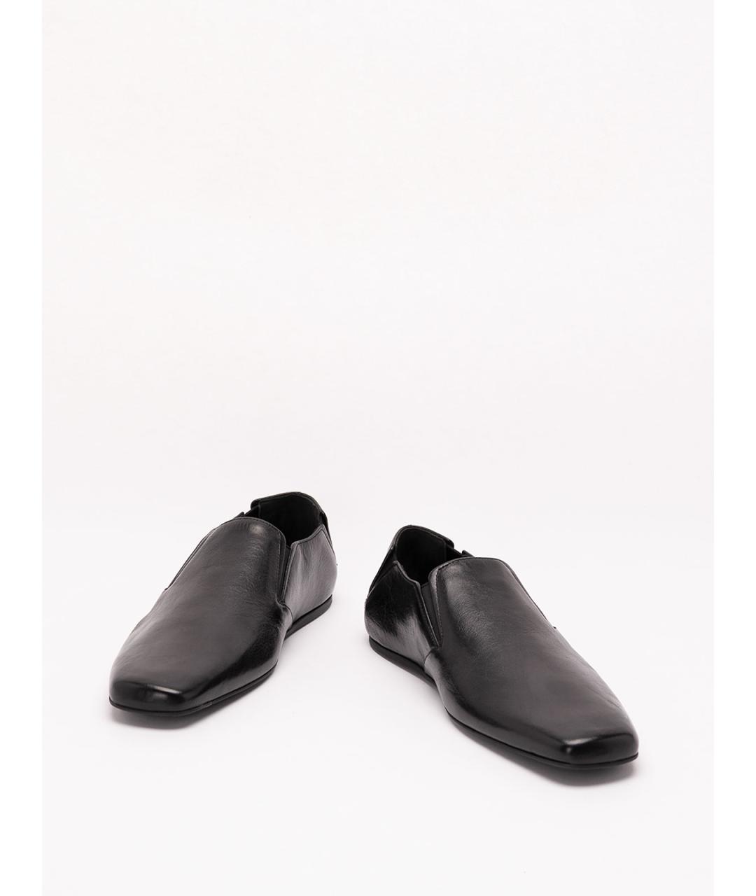 GUCCI Черные кожаные лоферы, фото 2