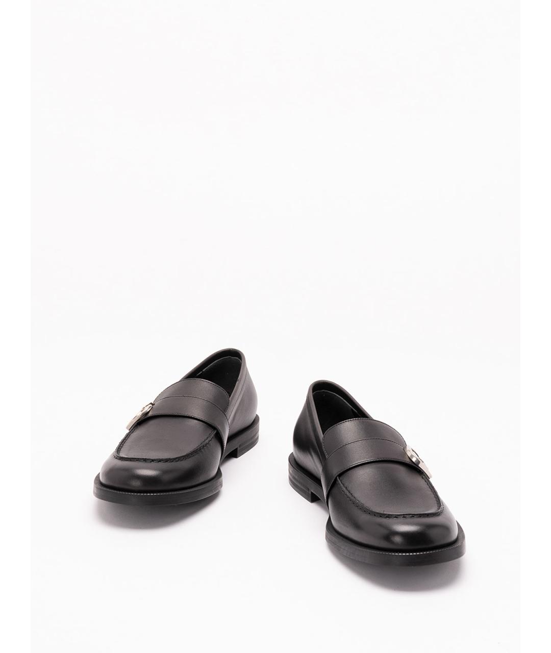 GUCCI Черные кожаные лоферы, фото 2