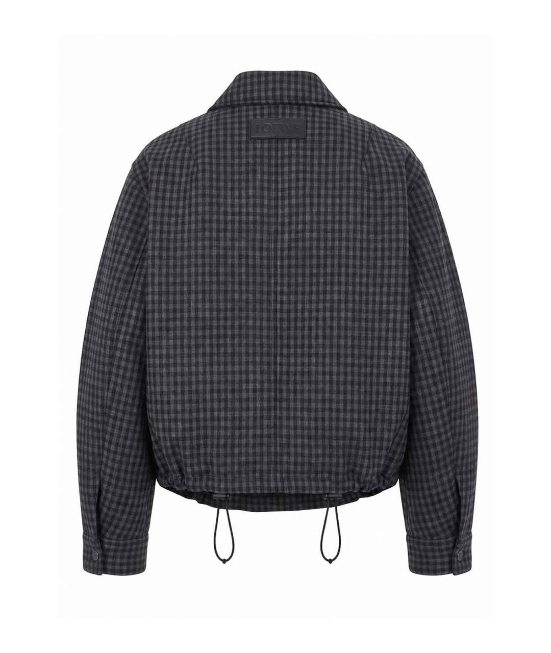 LOEWE Мульти шерстяная куртка, фото 2