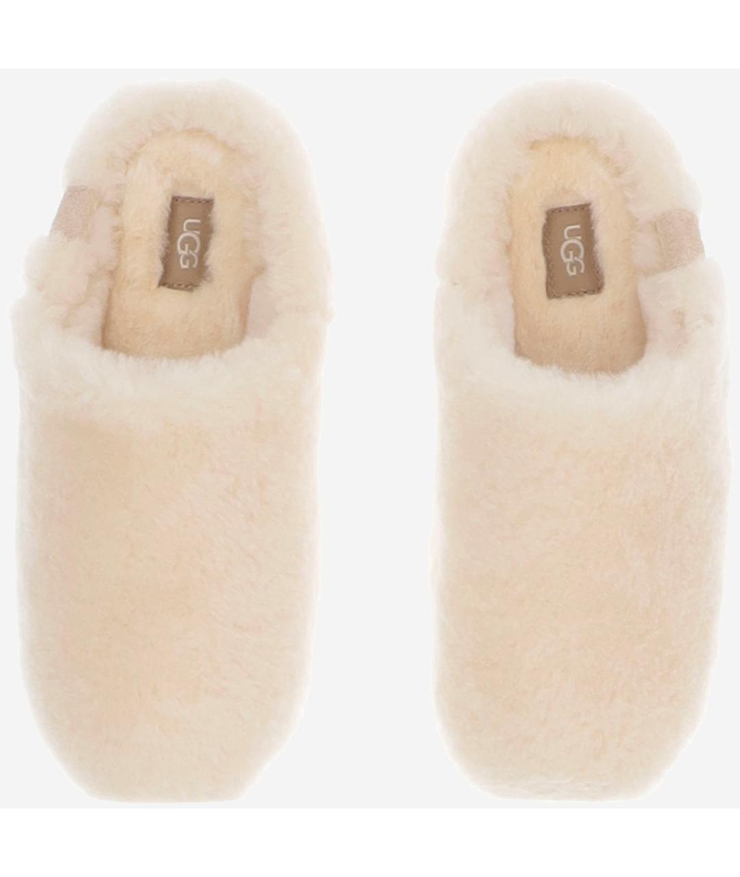 UGG Бежевые сабо, фото 2