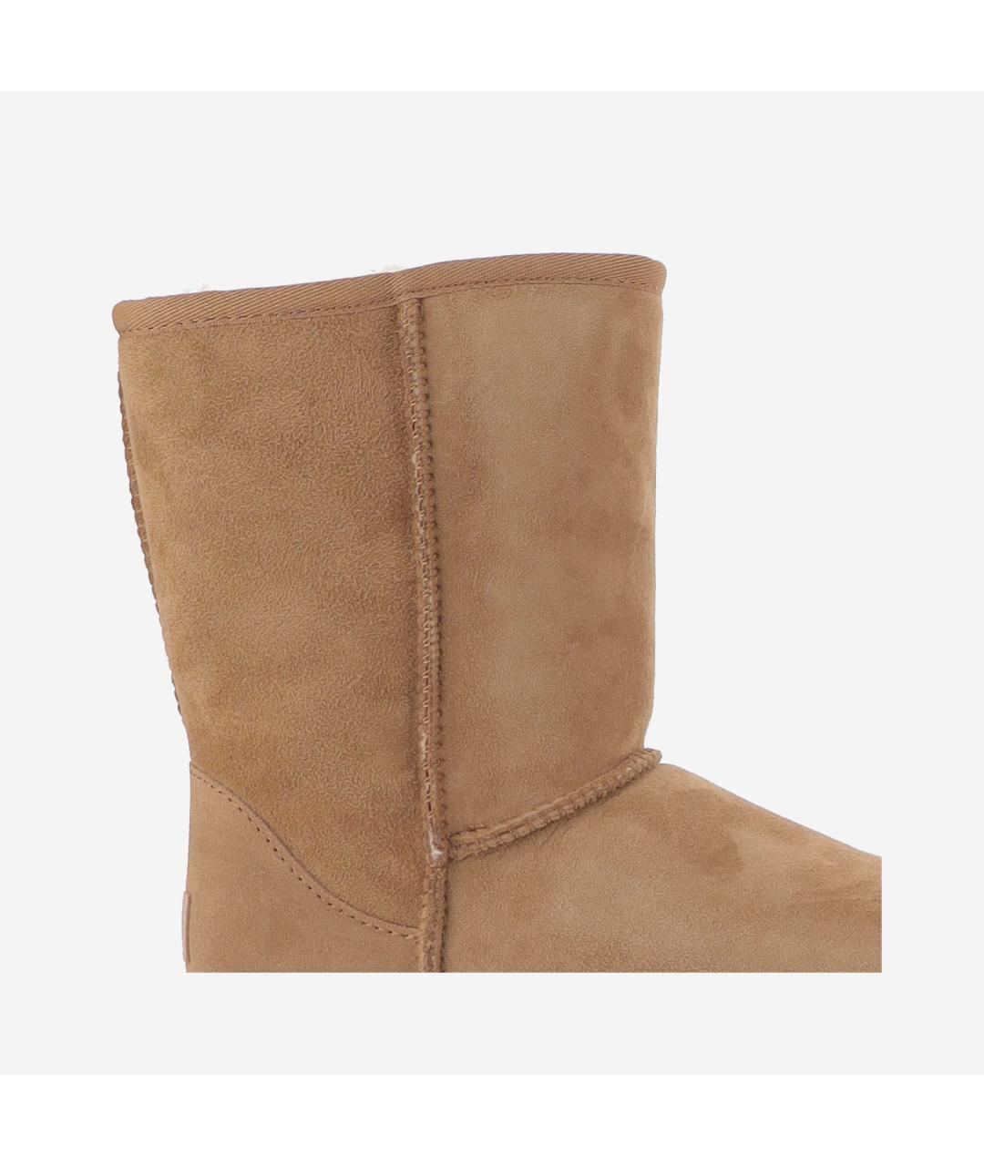 UGG Бежевые замшевые сапоги, фото 4