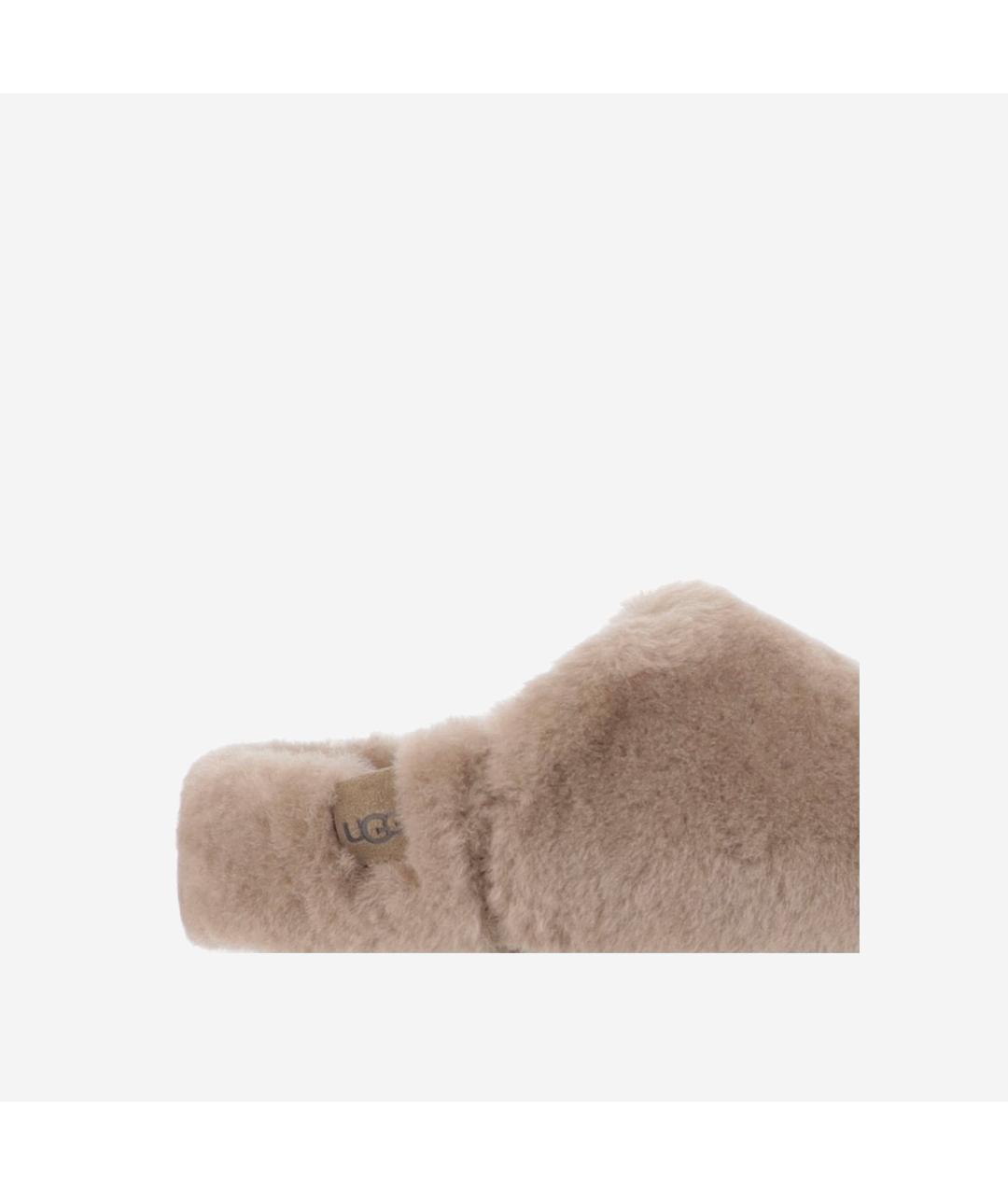 UGG Бежевые сабо, фото 5