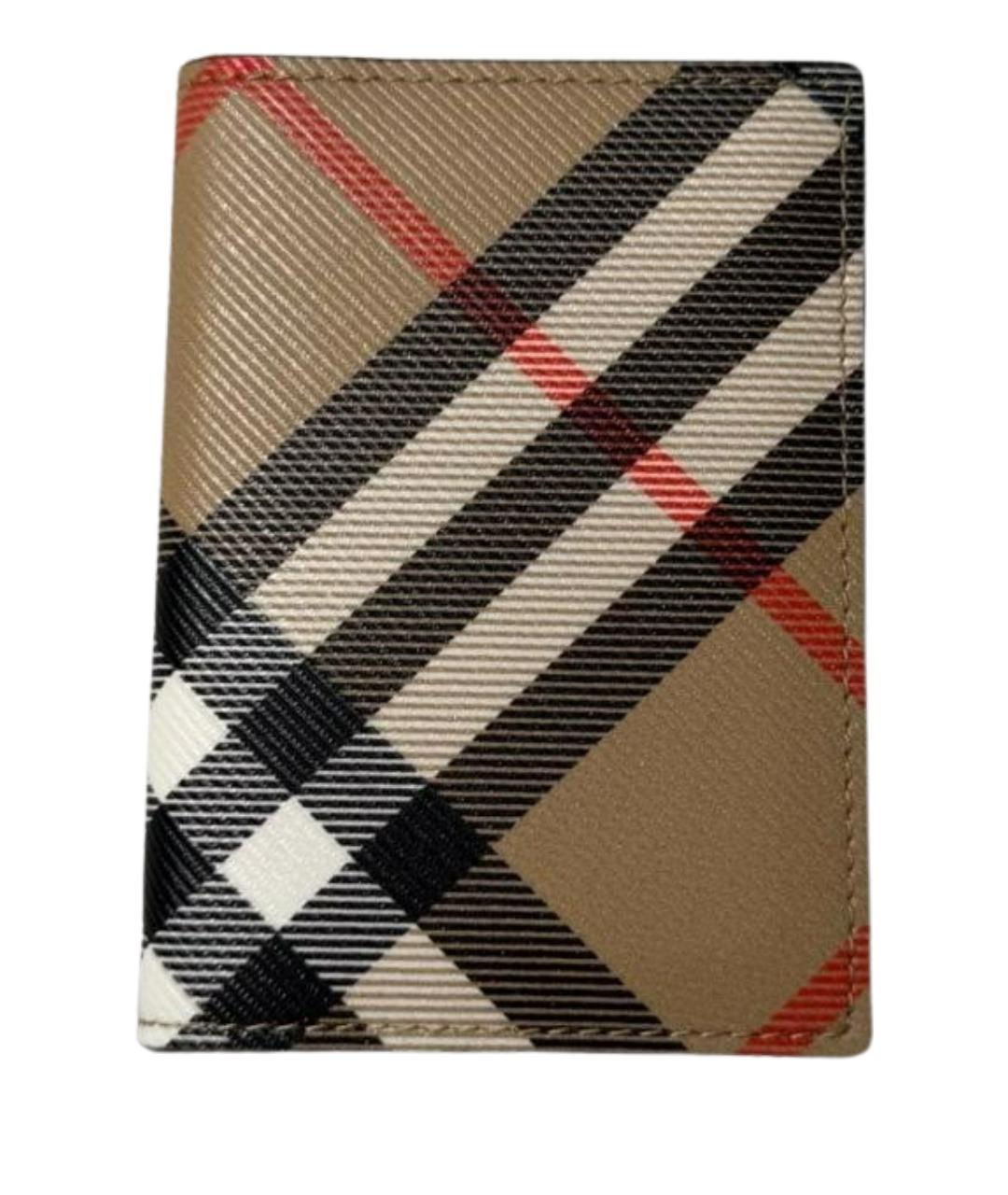 BURBERRY Бежевый кардхолдер, фото 1