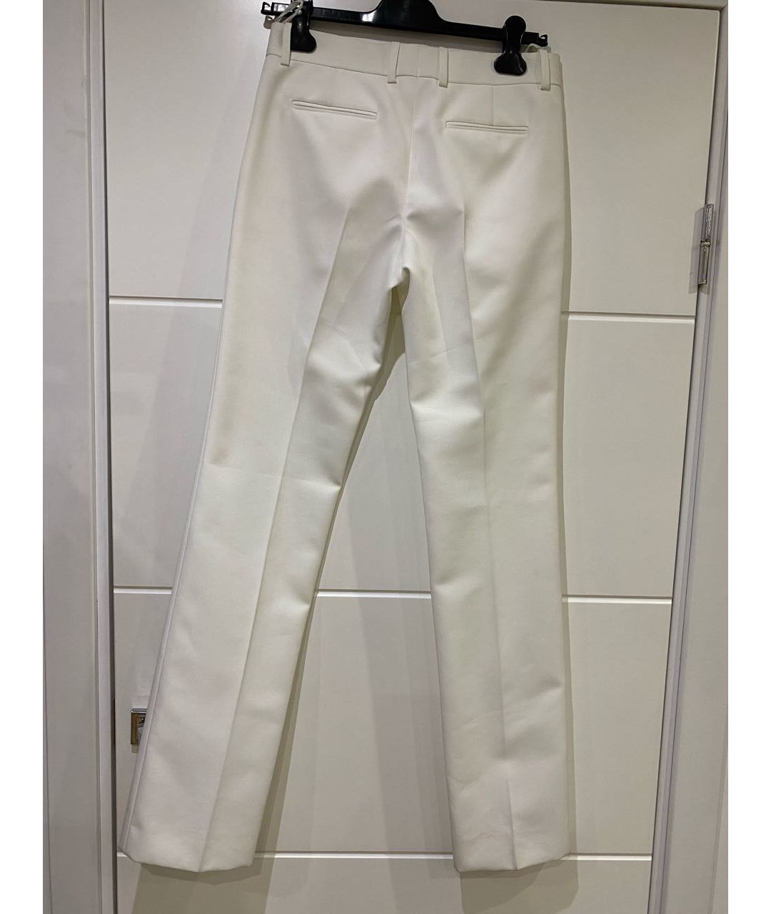 CELINE PRE-OWNED Белые прямые брюки, фото 2