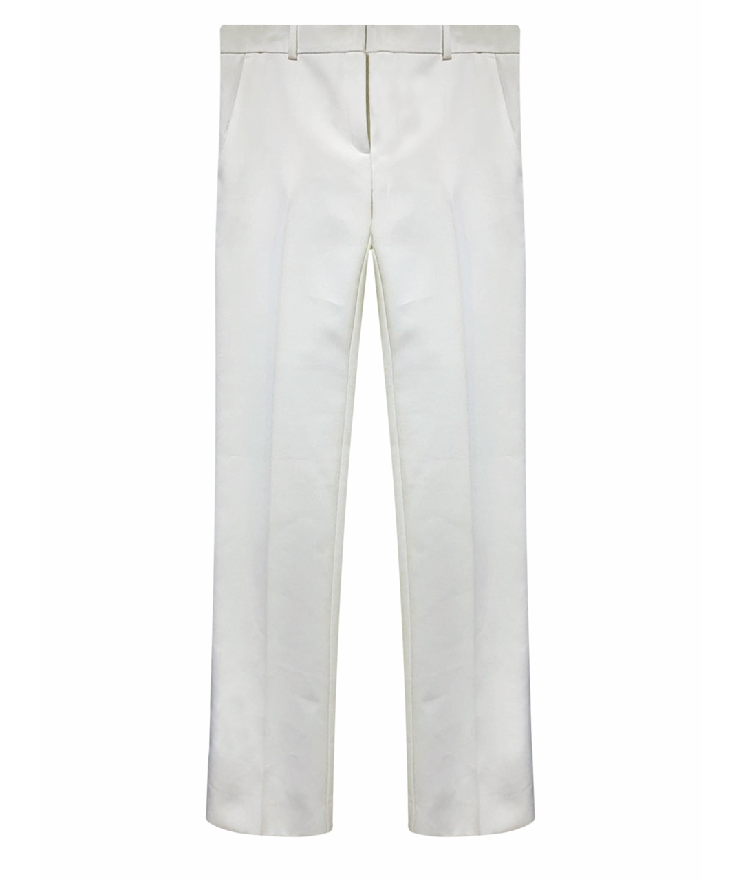 CELINE PRE-OWNED Белые прямые брюки, фото 1