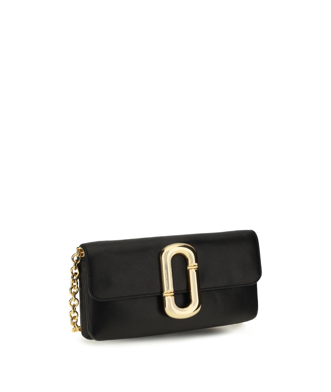 MARC JACOBS Черный кожаный кошелек, фото 2