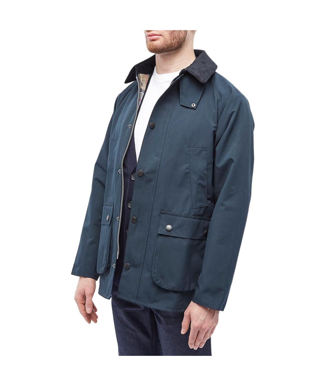 BARBOUR Темно-синяя куртка, фото 4