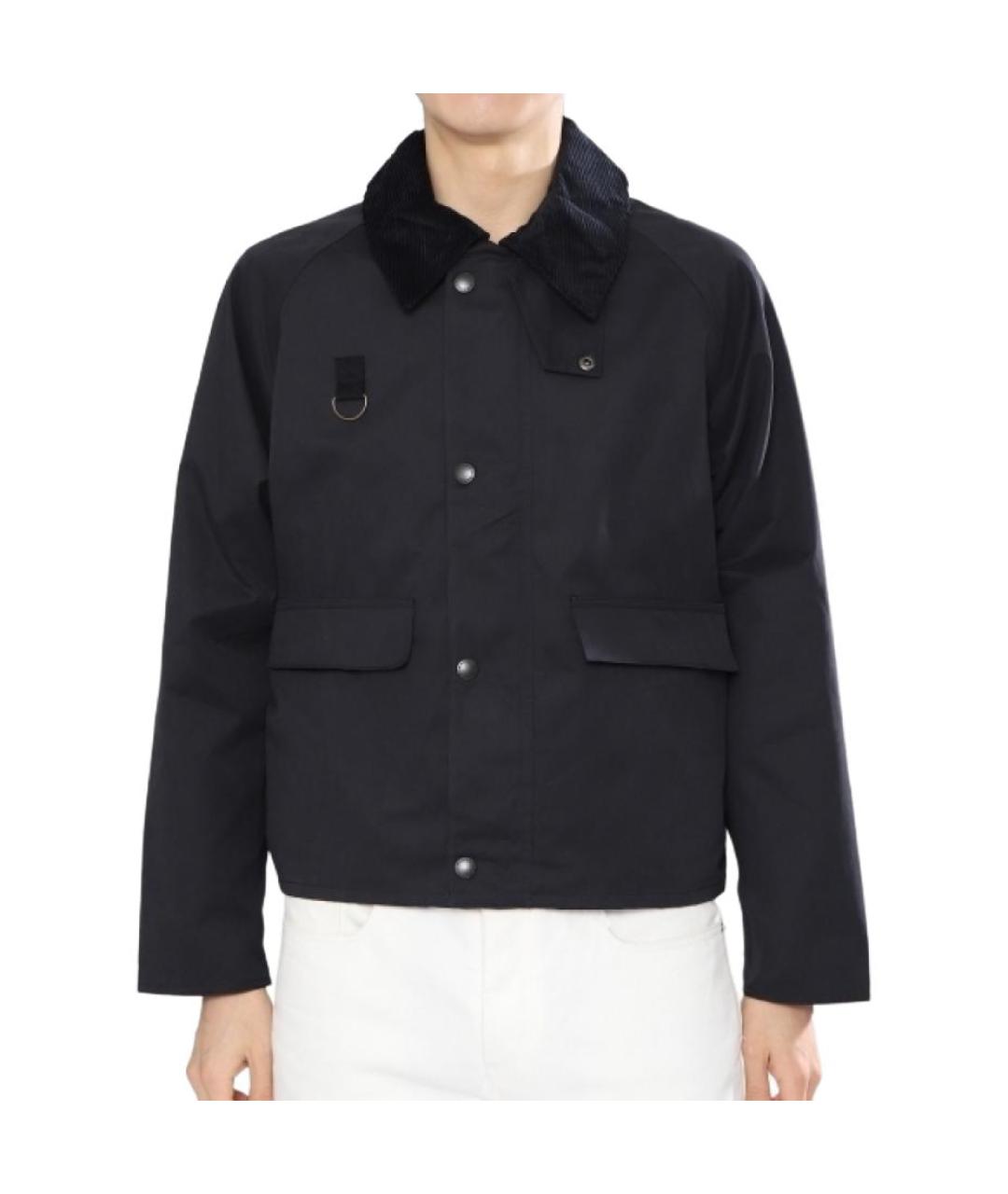 BARBOUR Темно-синяя куртка, фото 6