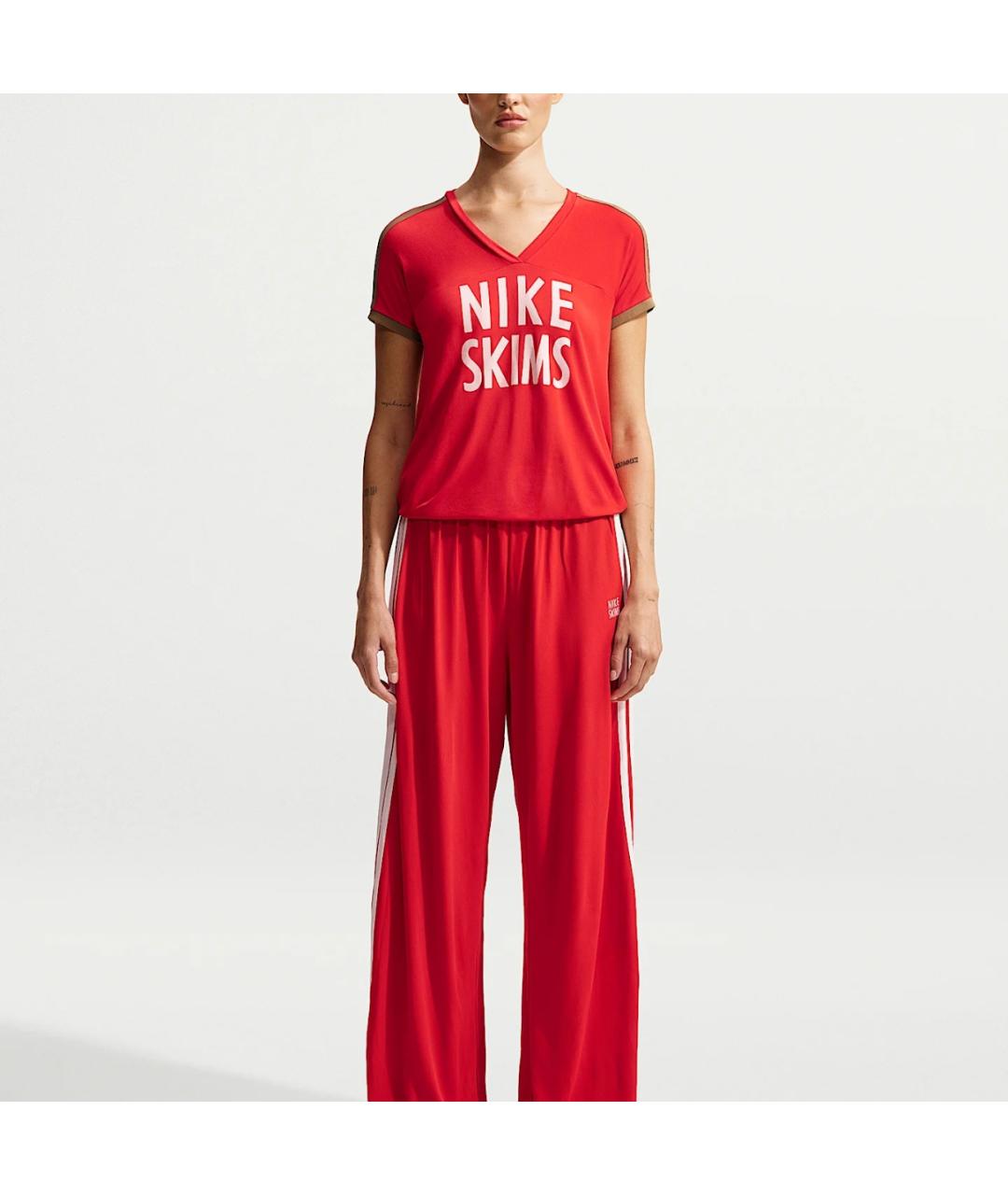 NIKE Красная футболка, фото 2