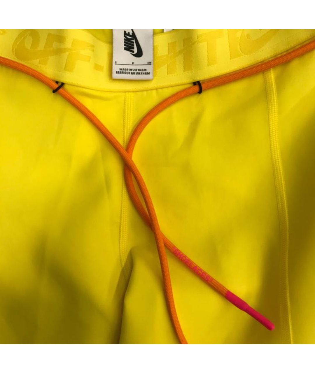 NIKE X OFF-WHITE Желтый спортивные костюмы, фото 6
