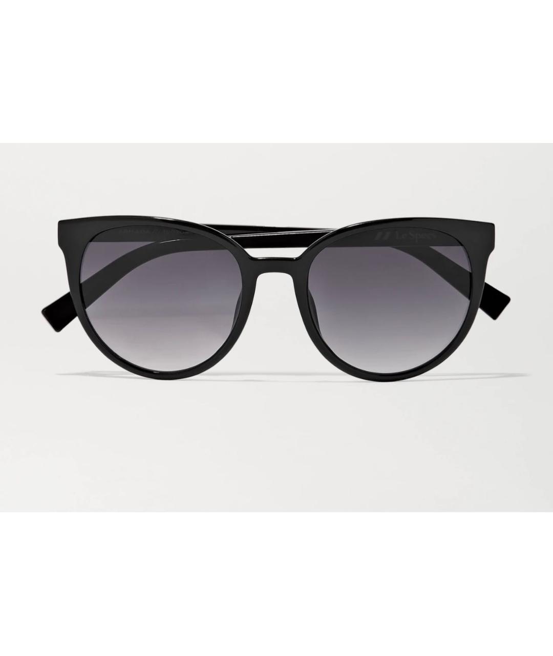 LE SPECS Черные пластиковые солнцезащитные очки, фото 5