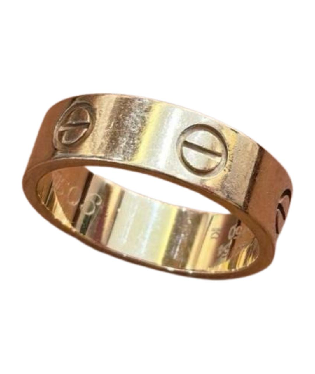CARTIER Золотое кольцо из розового золота, фото 1