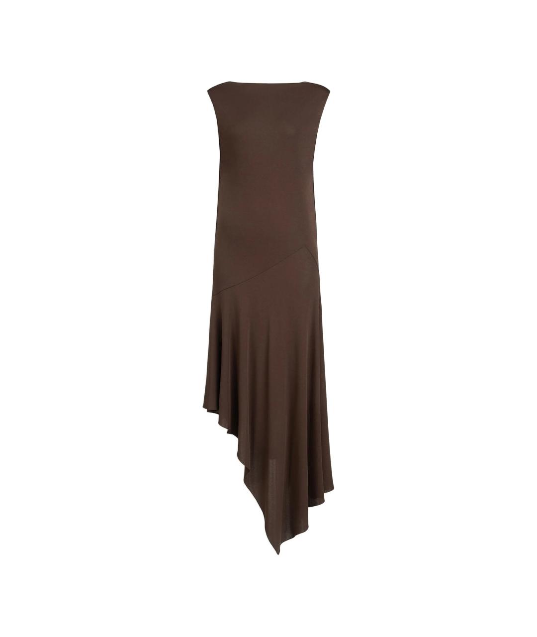 ALAIA Коричневое платье, фото 4