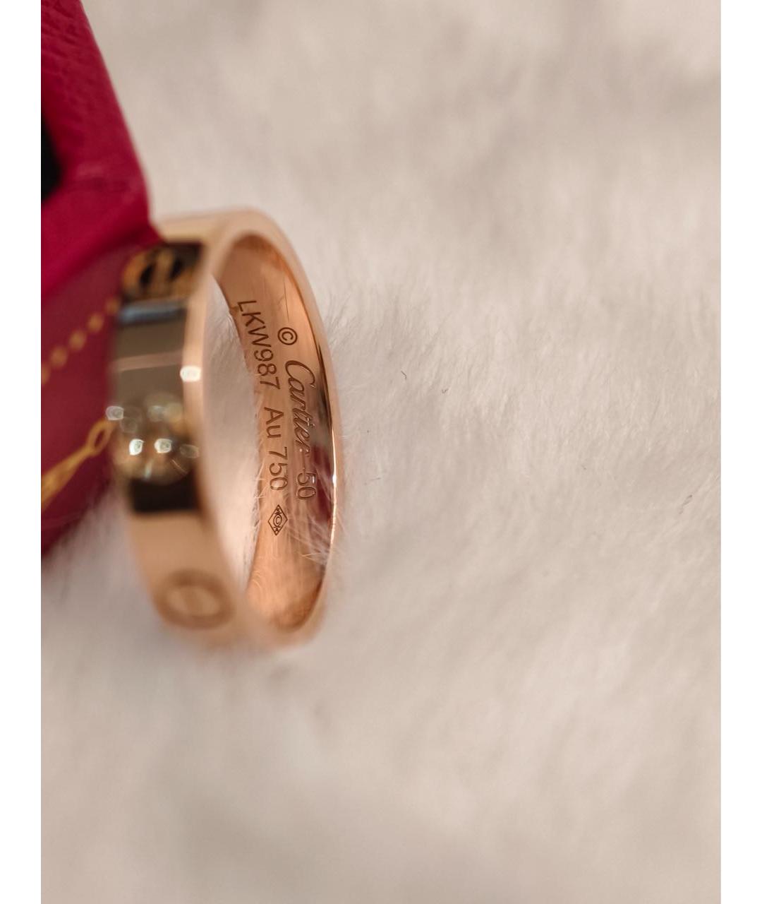 CARTIER Золотое кольцо из розового золота, фото 3