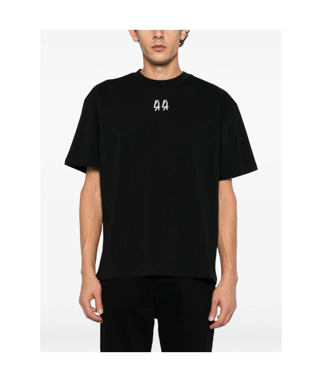 44 LABEL Черная футболка, фото 5