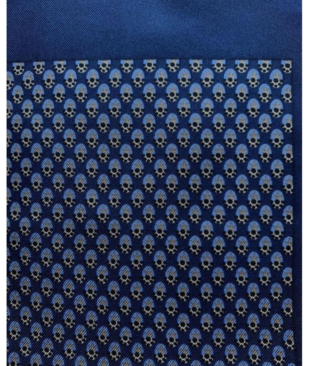 HERMES PRE-OWNED Синий шелковый платок, фото 4