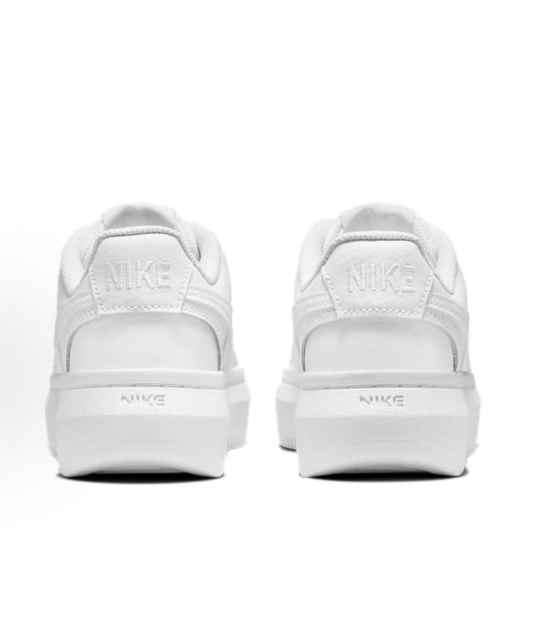 NIKE Белые кожаные кроссовки, фото 5