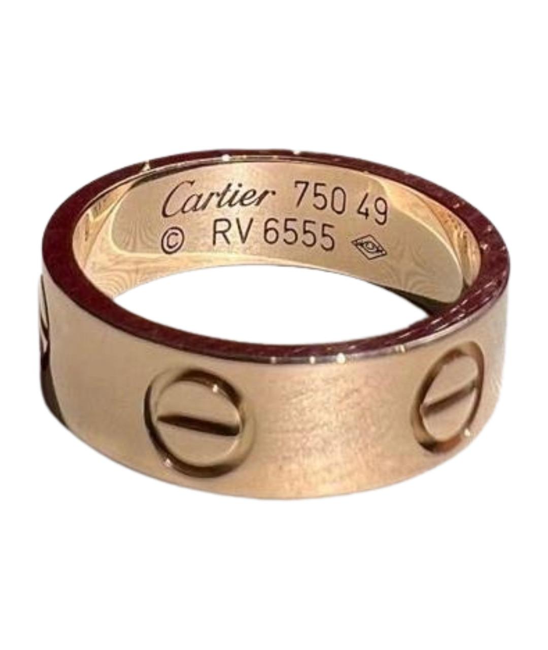 CARTIER Золотое кольцо из розового золота, фото 1
