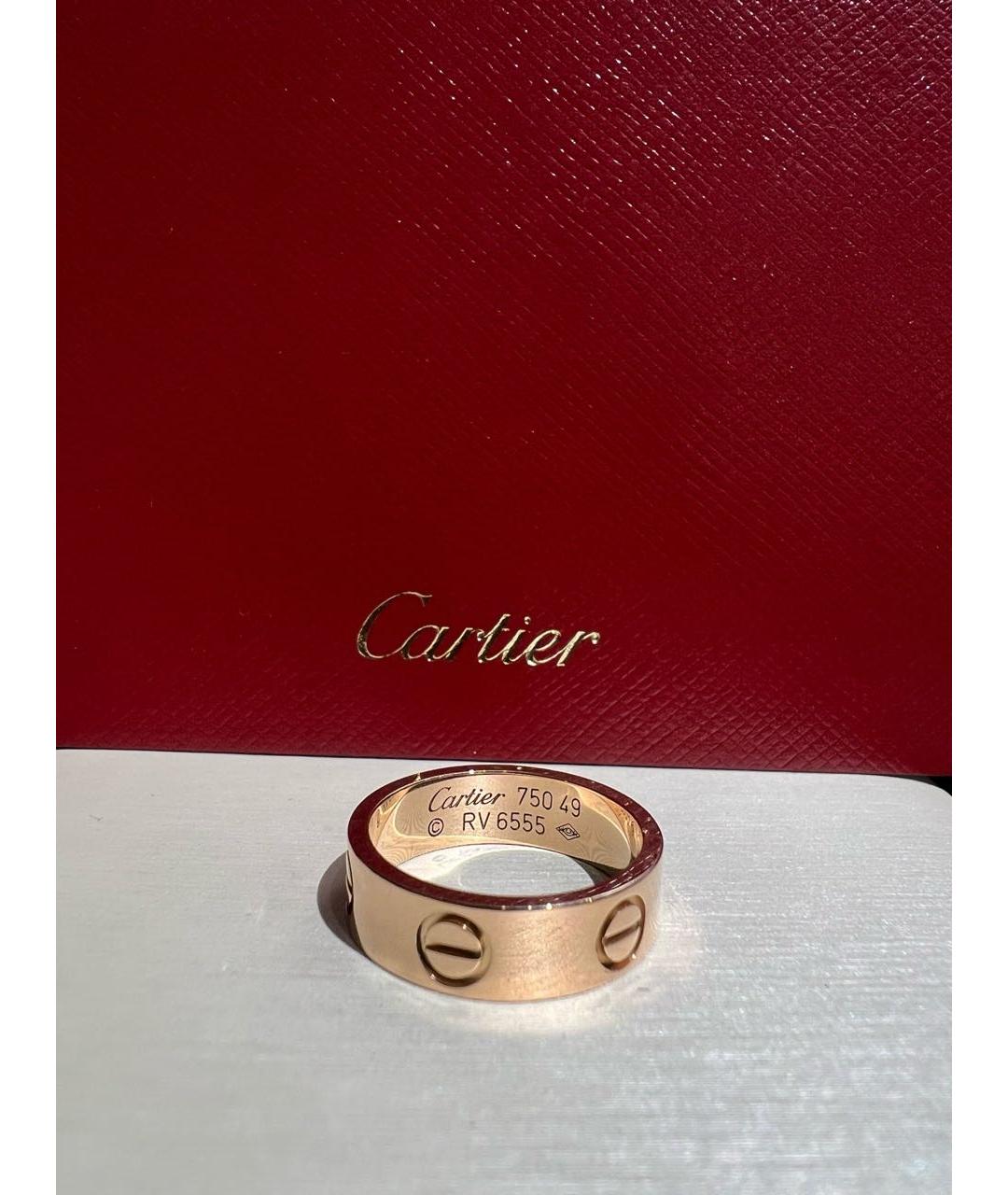 CARTIER Золотое кольцо из розового золота, фото 6