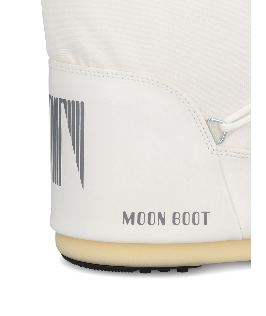 MOON BOOT Белые синтетические сапоги, фото 4