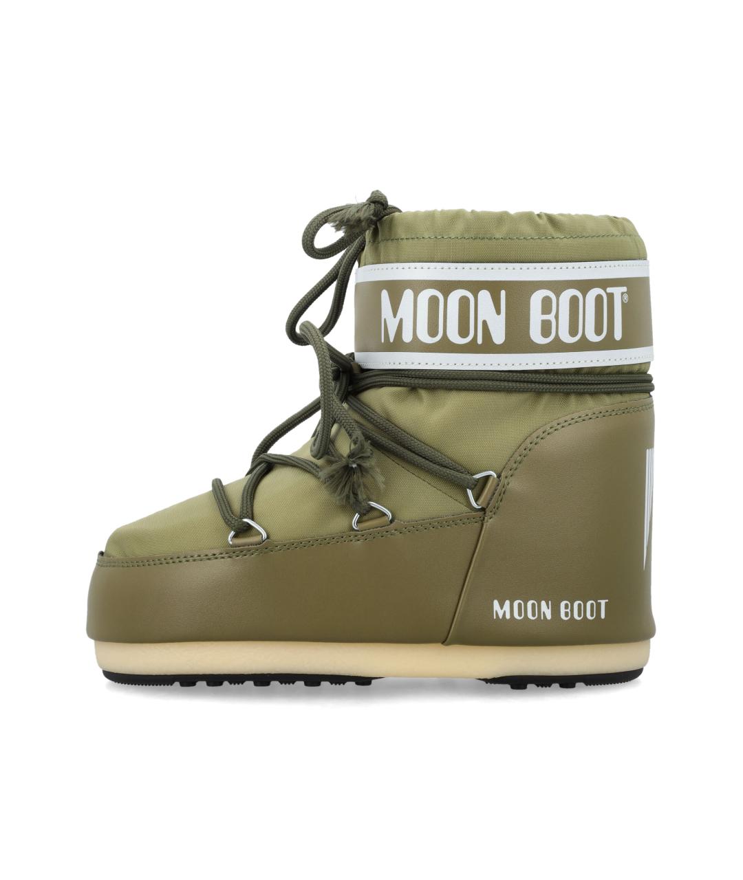 MOON BOOT Хаки синтетические ботинки, фото 3