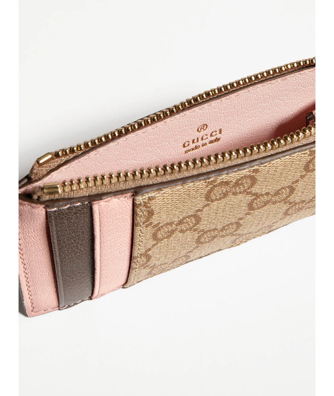GUCCI Бежевый кардхолдер, фото 3