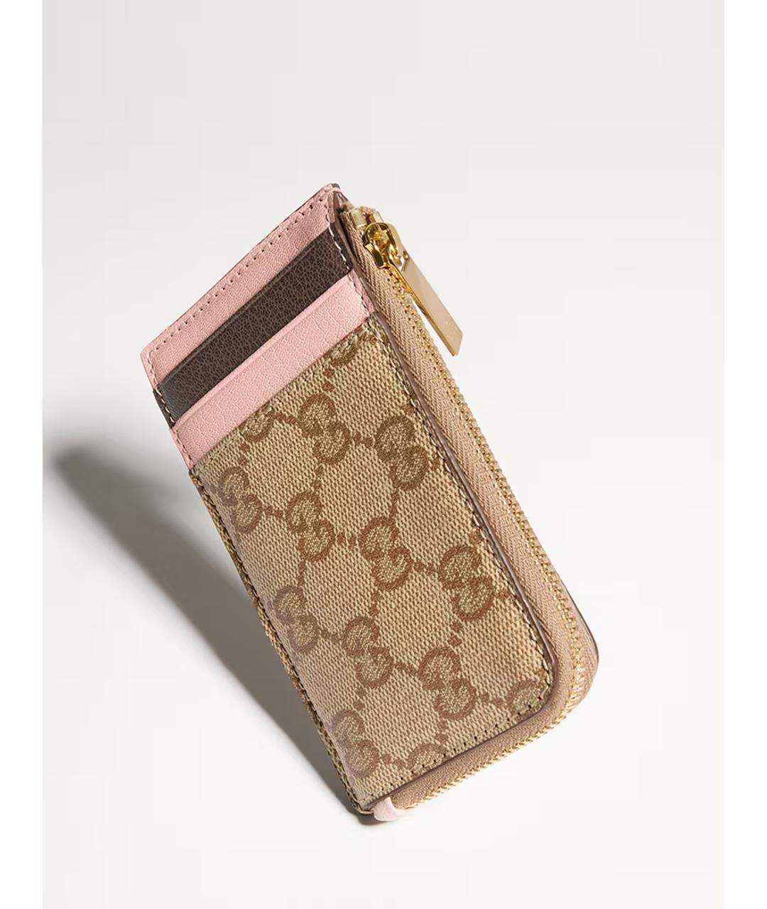 GUCCI Бежевый кардхолдер, фото 2