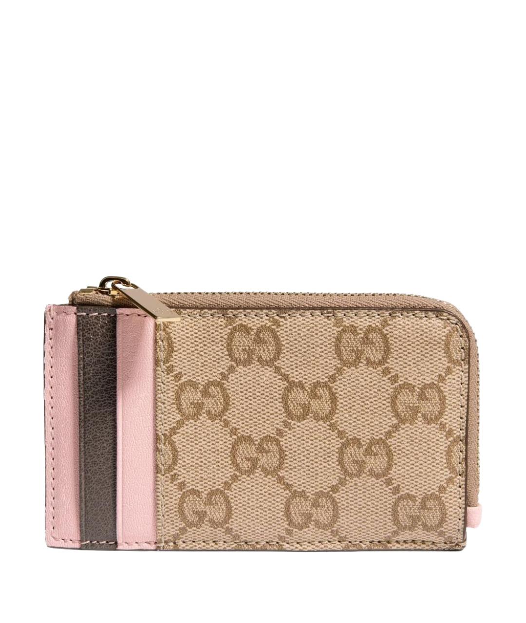 GUCCI Бежевый кардхолдер, фото 1