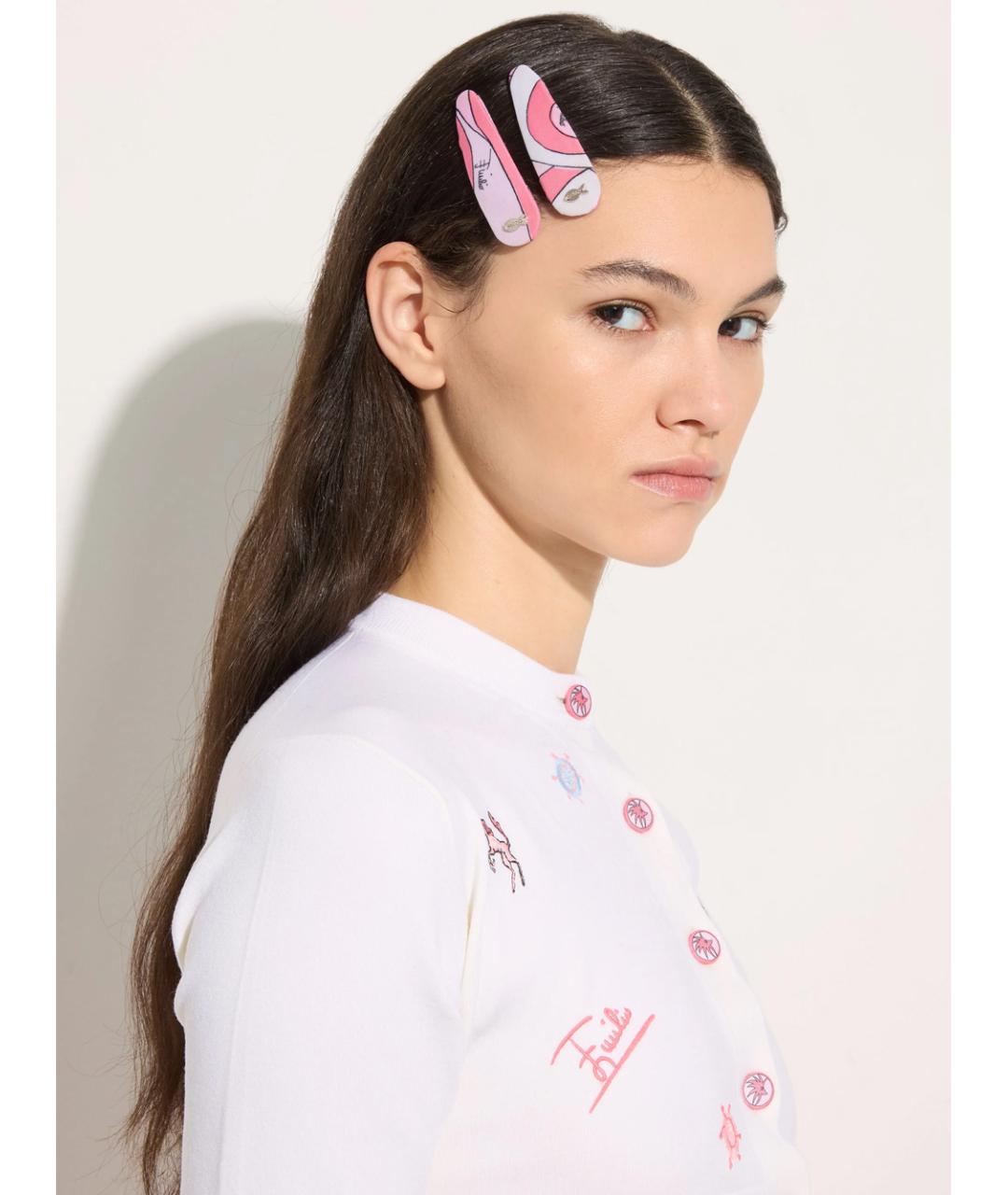 PUCCI Розовая заколка, фото 2