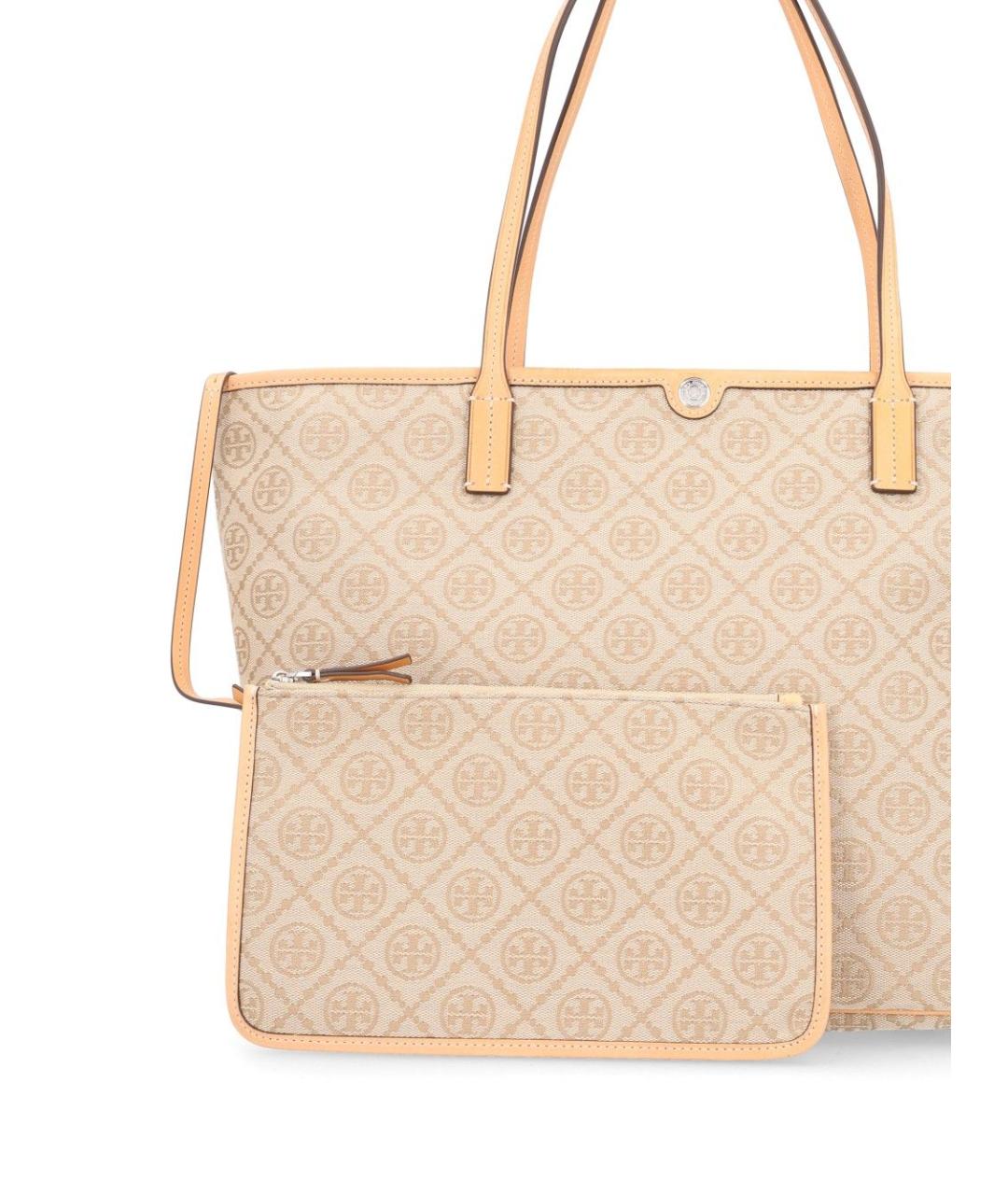 TORY BURCH Бежевая сумка тоут, фото 5