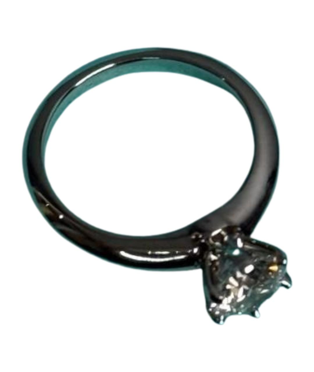 TIFFANY&CO Серебряное платиновое кольцо, фото 1