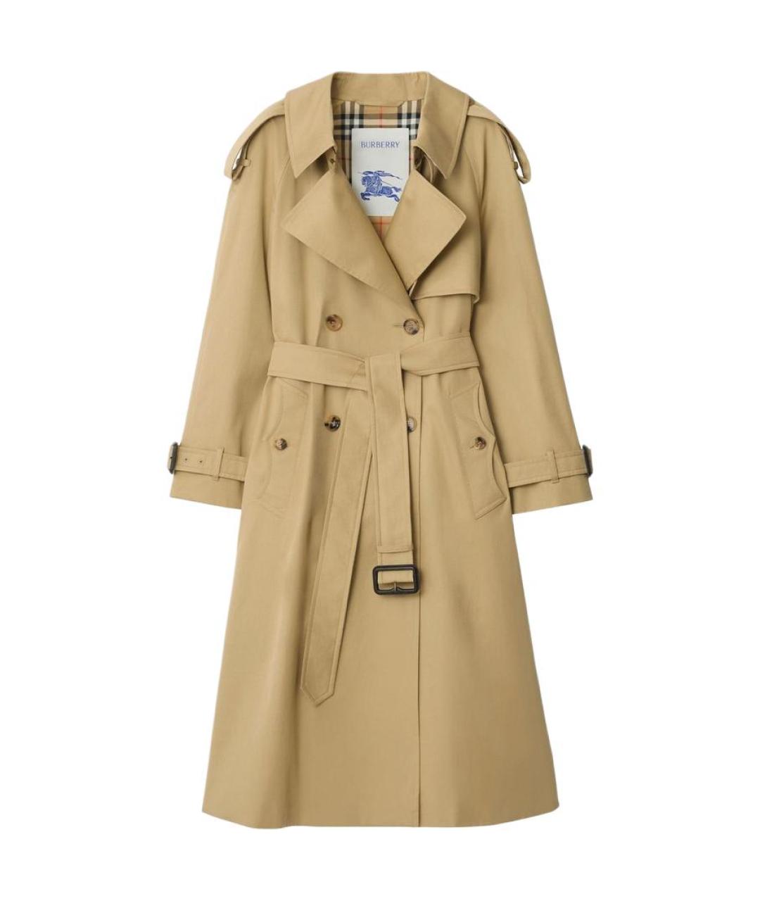 BURBERRY Коричневый тренч/плащ, фото 1