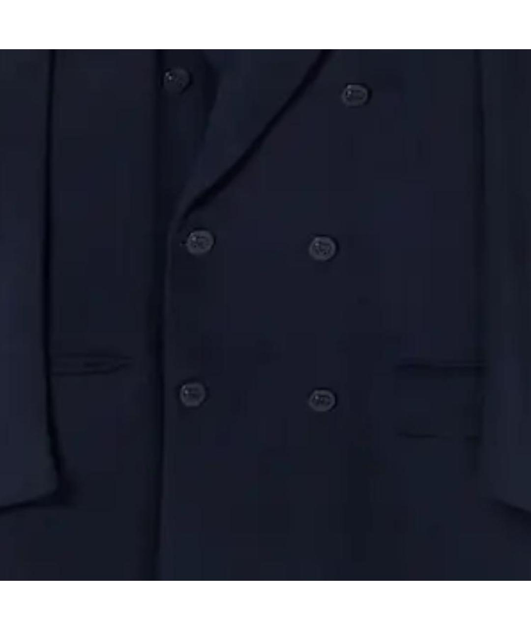 GUCCI Темно-синее пальто, фото 2